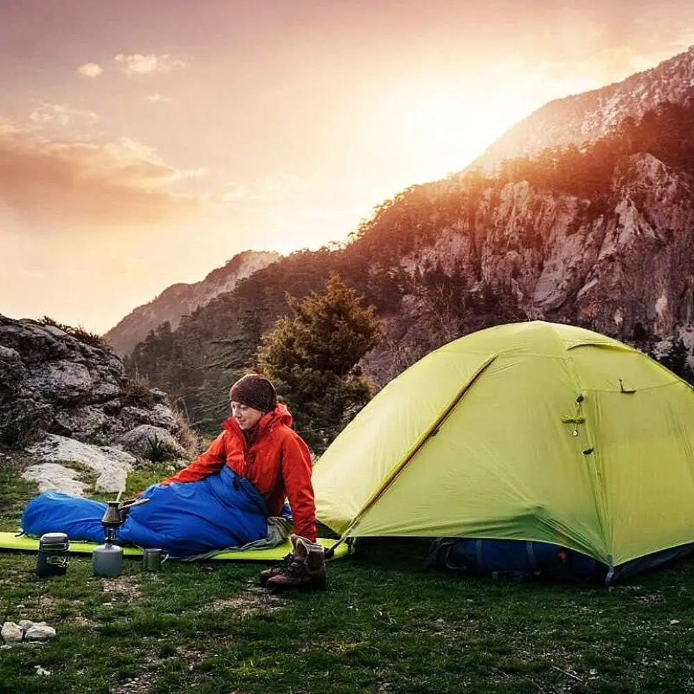 Elite Outdoor Store Cotton Envelope Sleeping Bag Camping