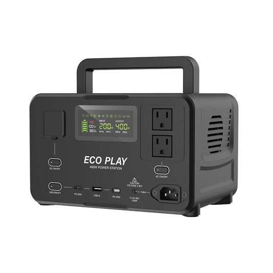 Eco Play Portable Power Station EP400 LiFeP04 256Wh