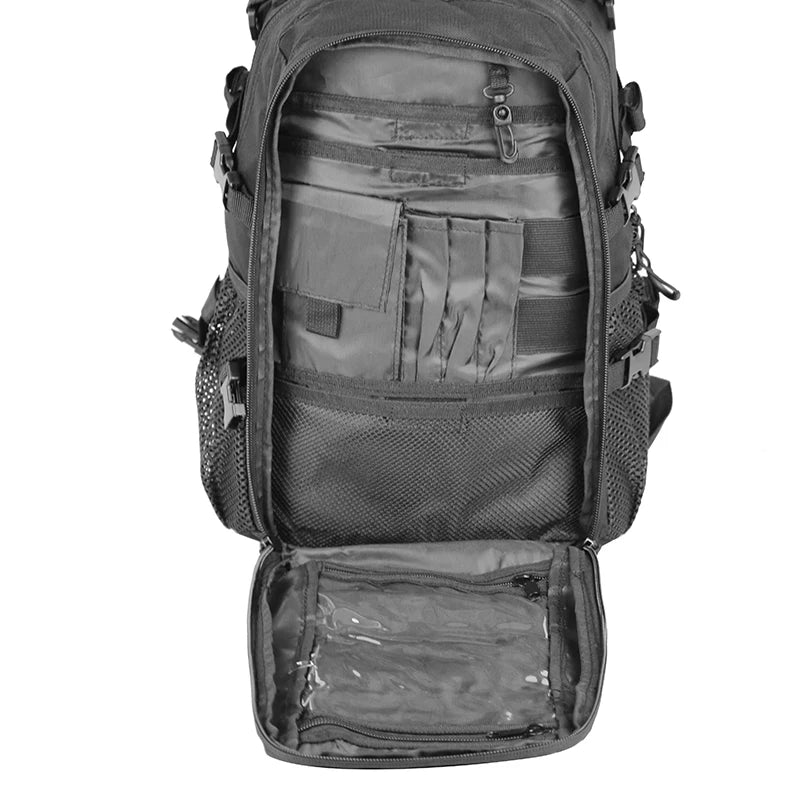 LQARMY Tactical Backpack Molle Rucksack For Outdoor Travel