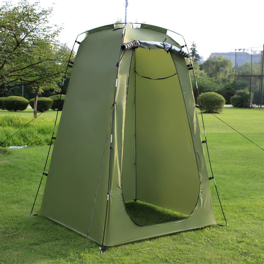 Building Pop Up Shower Tent For Camping Privacy Changing Room