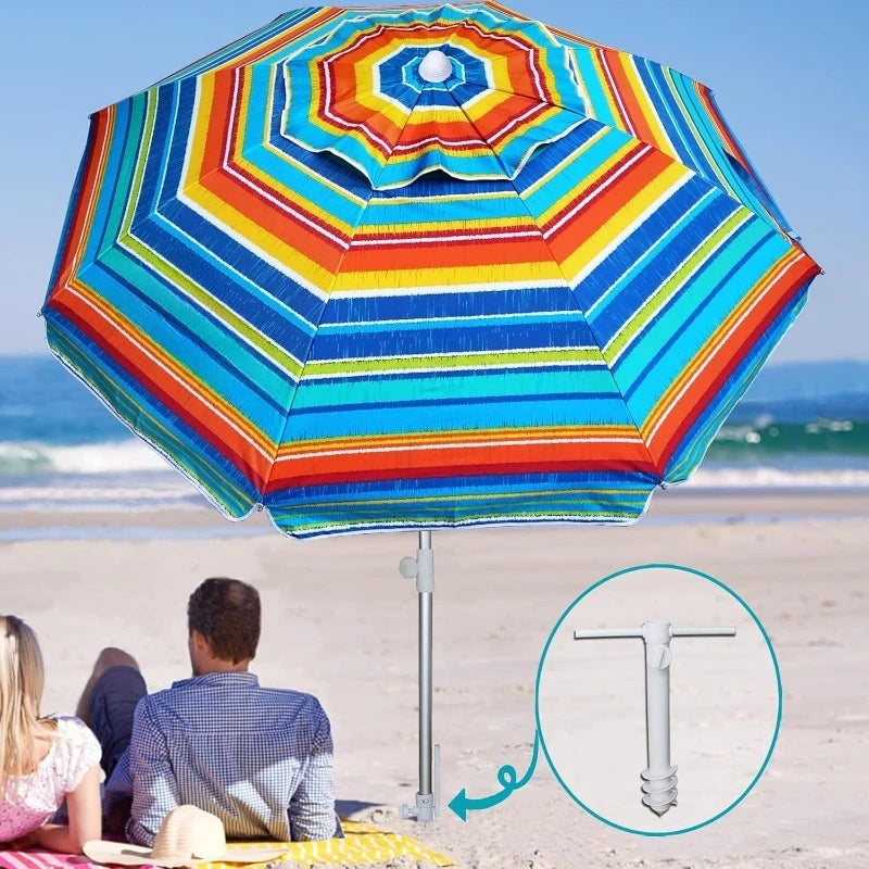 Elite Outdoor Store Beach Umbrella With Sand Anchor
