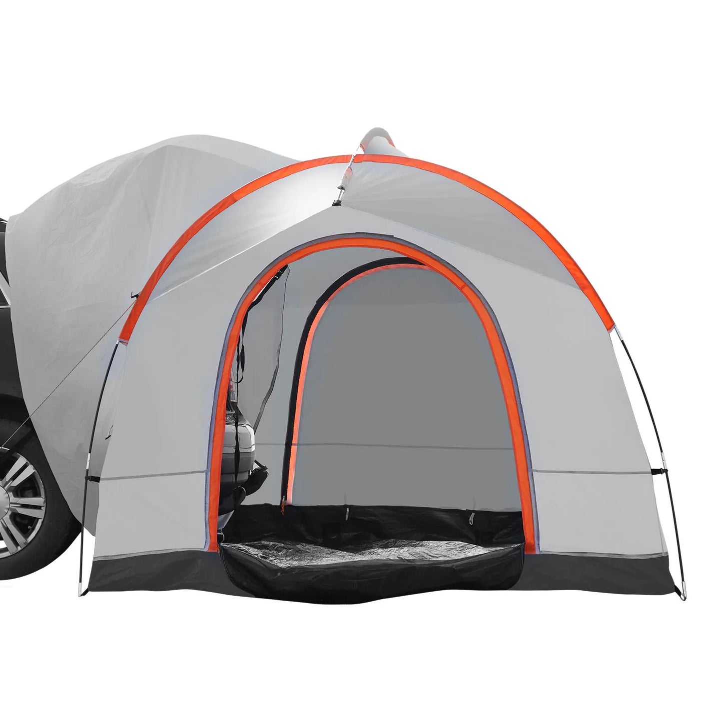SucceBuy SUV Camping Tent Attachment for SUV With Rain Layer