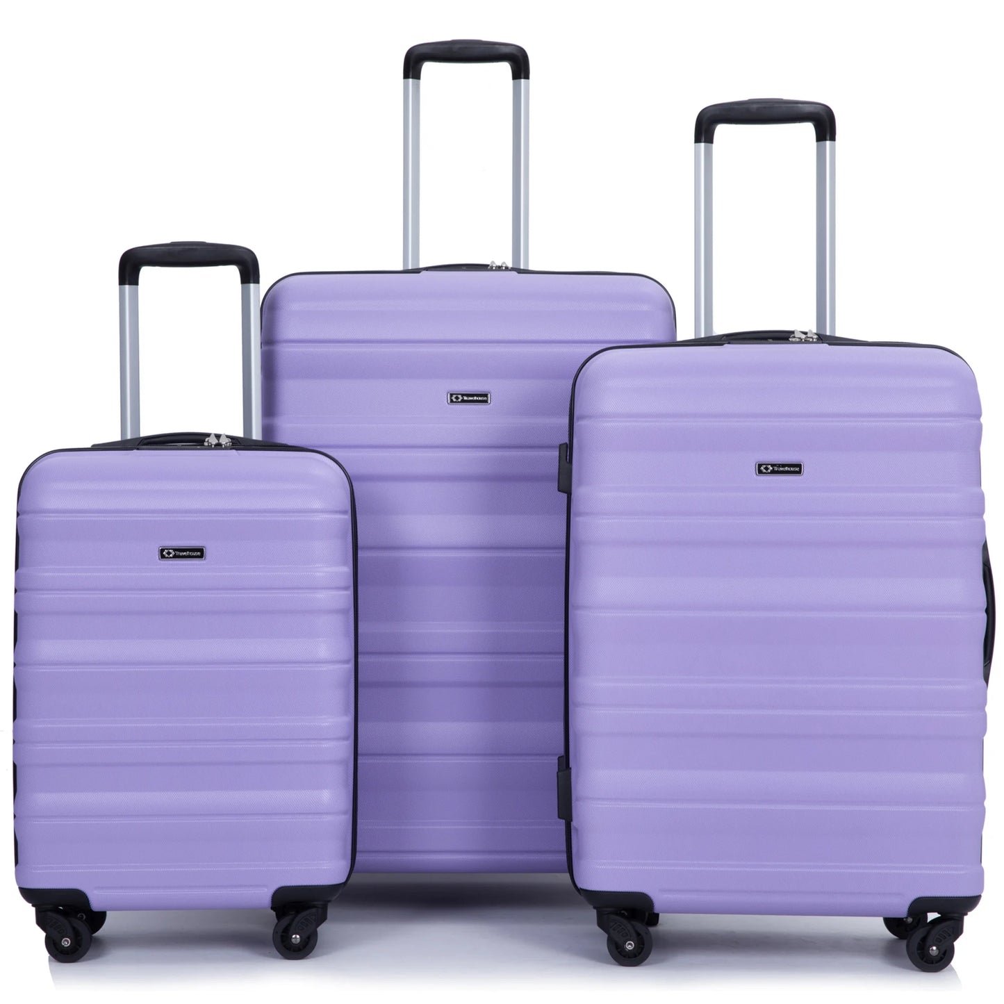 3 Piece Luggage Sets,PC Hardside Suitcase with Expandable,Spinner Wheels, TSA Lock,Carry on Luggage Set