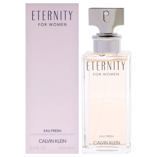 Eternity Eau Fresh by Calvin Klein for Women - 3.3 oz EDP Spray