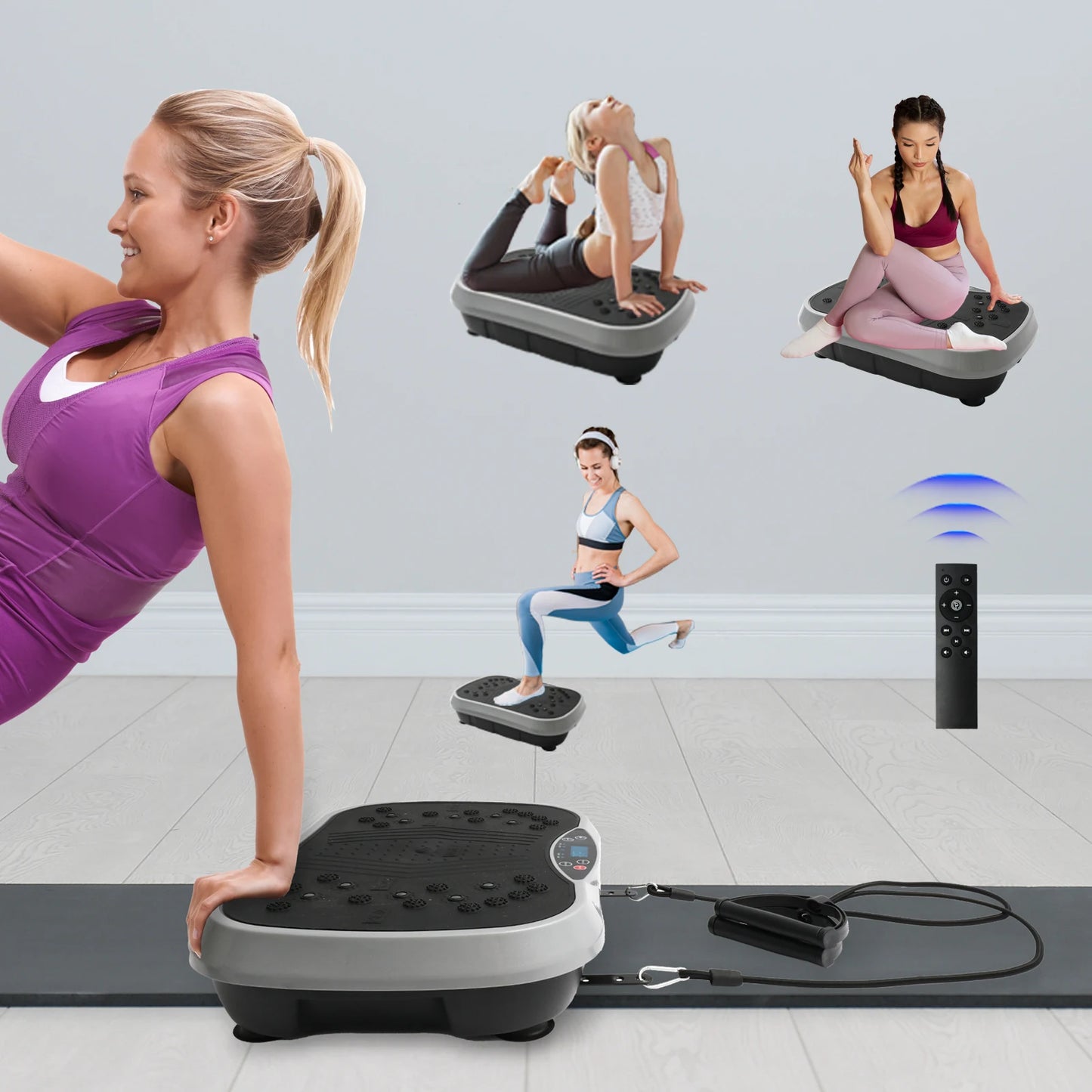N Vibration Plate Exercise Machine Whole Body Fat Burning