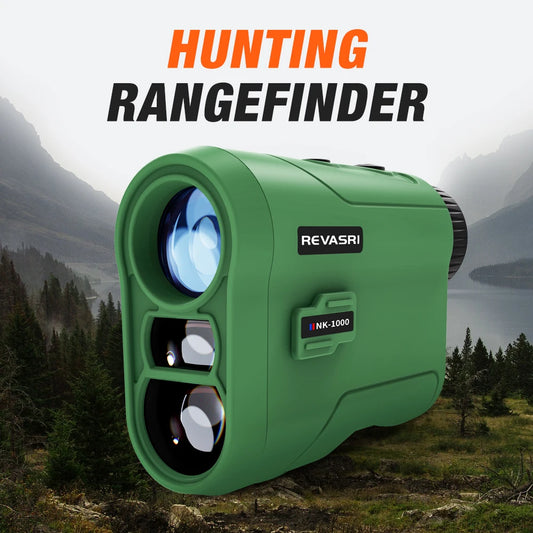 REVASRI Hunting Rangefinder 1000M Laser With Speed Slope Scan