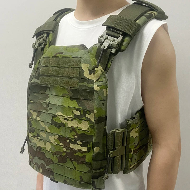Emersongears 1000D Nylon Plate Carrier Tactical Vest With MOLLE