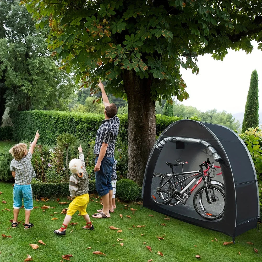 Outdoor Storage Bicycle Shelds Large Space Foldable Portable Outdoor Road Bike Tents Waterproof Foldable Bicycle Protective Gear