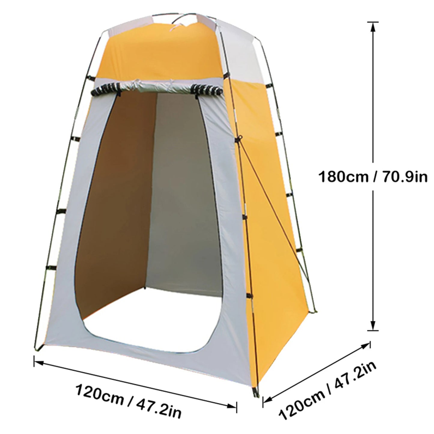 Building Pop Up Shower Tent For Camping Privacy Changing Room