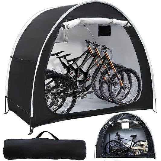 Outdoor Storage Bicycle Shelds Large Space Foldable Portable Outdoor Road Bike Tents Waterproof Foldable Bicycle Protective Gear