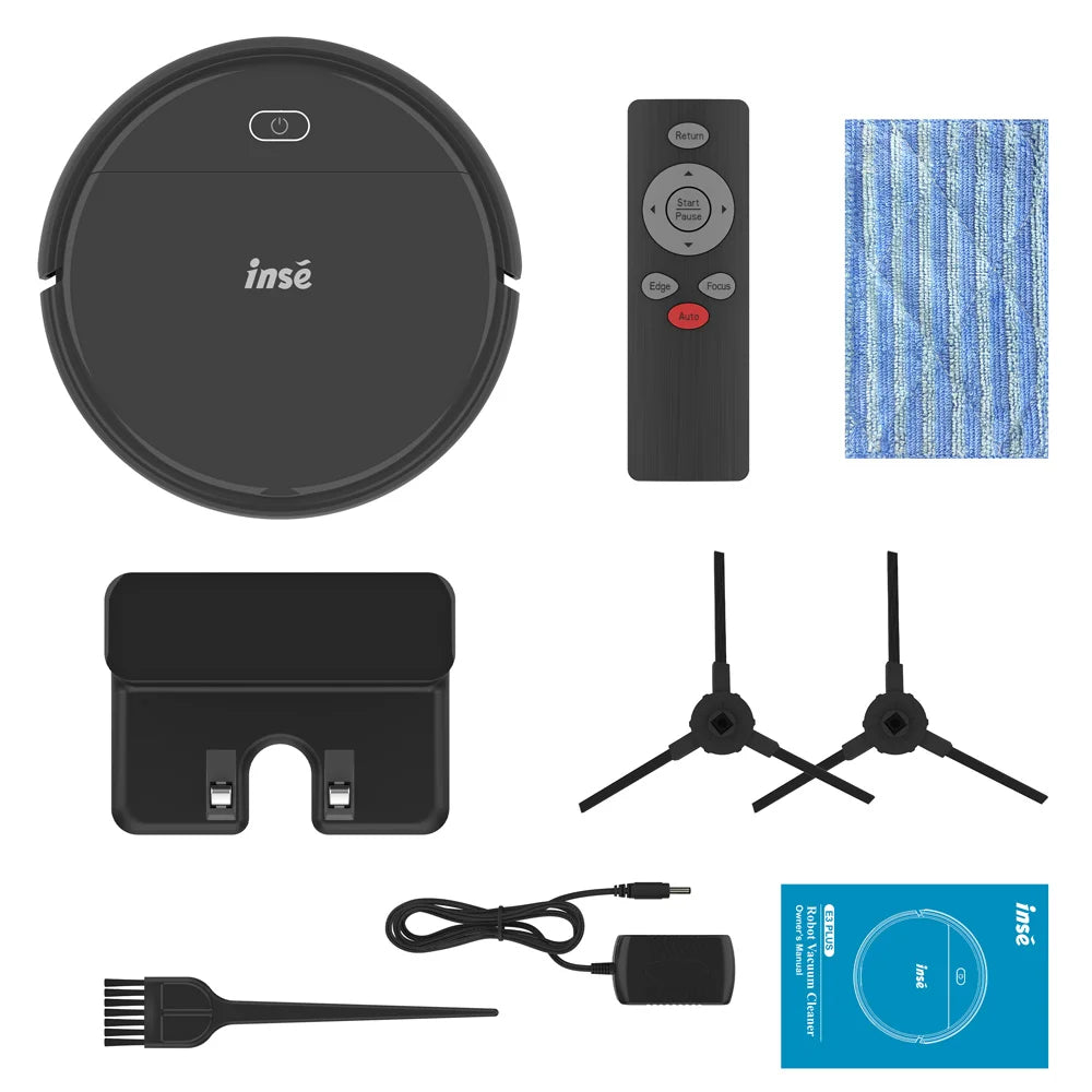 INSE Robot Vacuum Cleaner 3in1 Auto Cleaning Charging