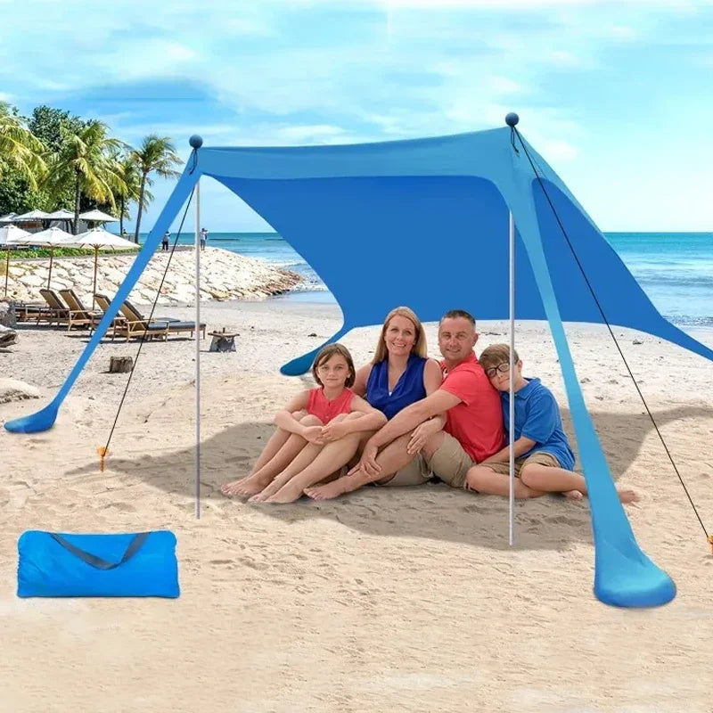 Portable Pop Up Beach Canopy Tent Sunshade For Camping