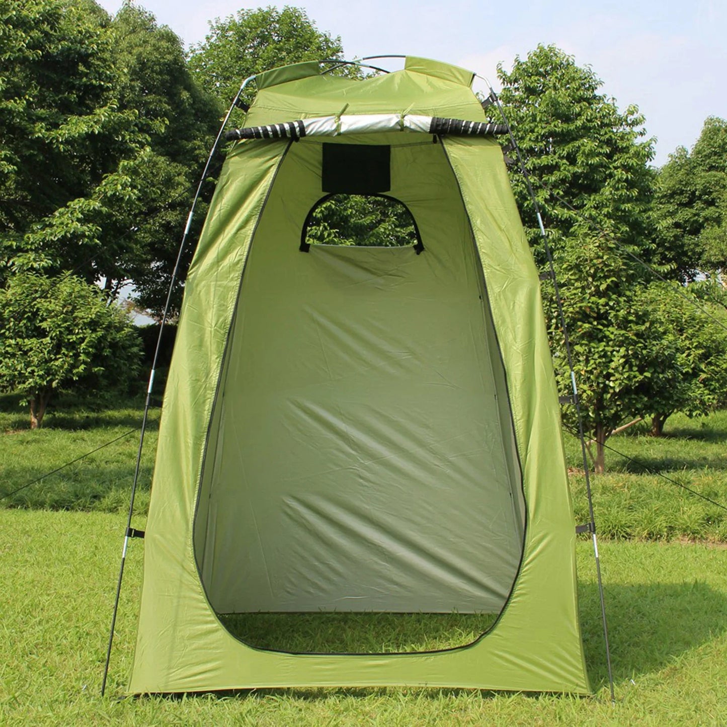 Building Pop Up Shower Tent For Camping Privacy Changing Room