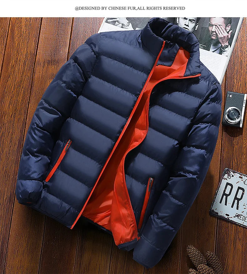 Winter Zip Jacket For Men Women With Cotton Lining