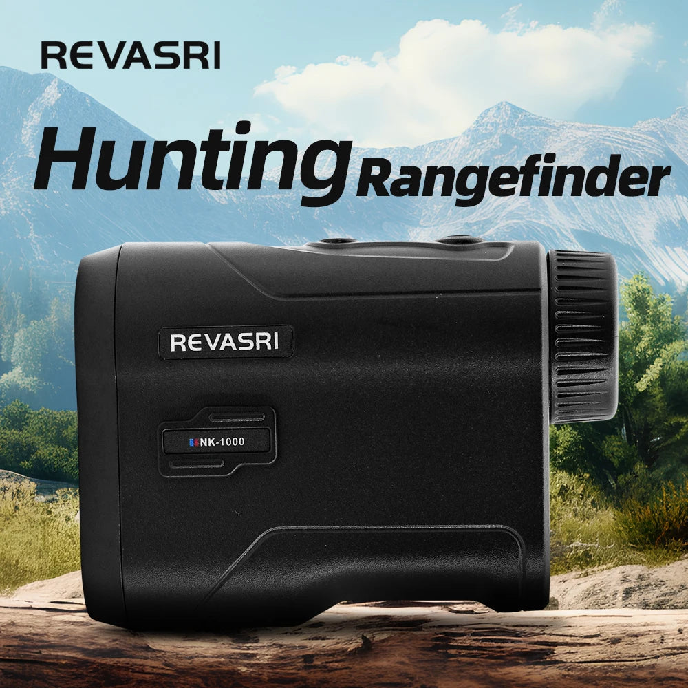 REVASRI Hunting Rangefinder 1000M Laser With Speed Slope Scan