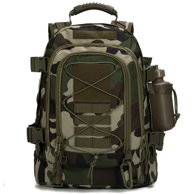 LQARMY Tactical Backpack Molle Assault Pack For Hiking And Camping