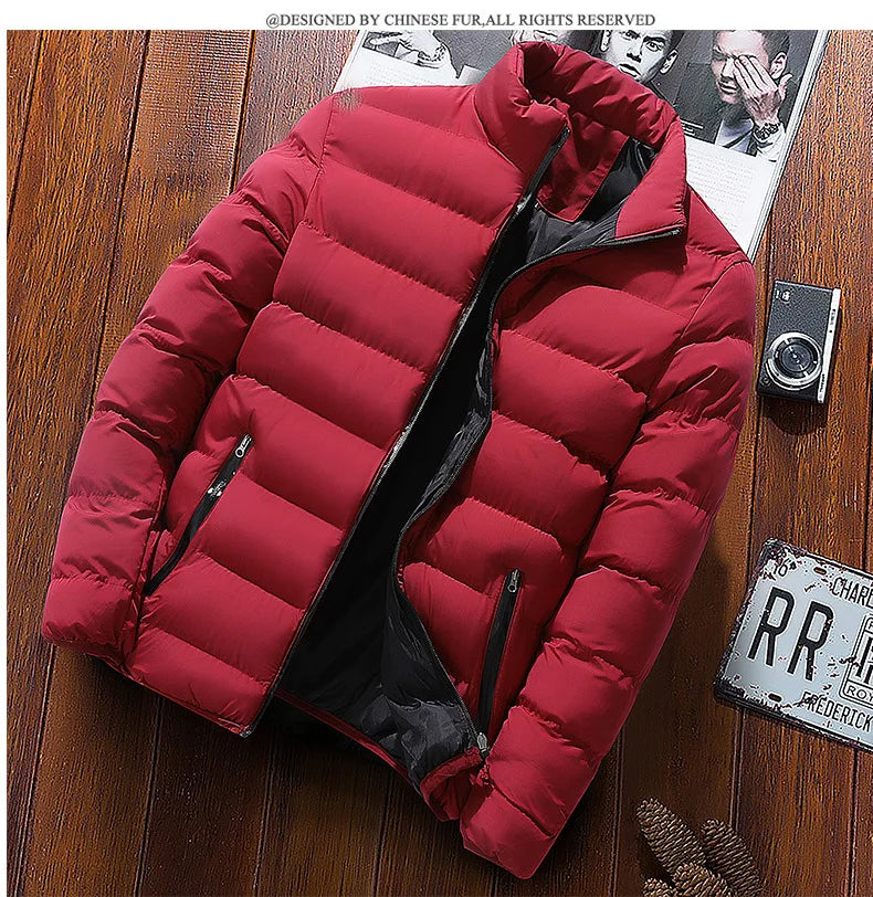 Winter Zip Jacket For Men Women With Cotton Lining