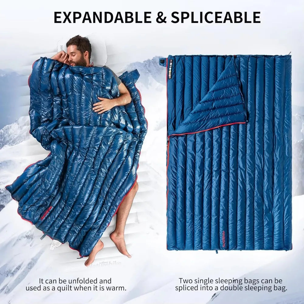 Elite Outdoor Store Ultralight Down Sleeping Bag 3 Season