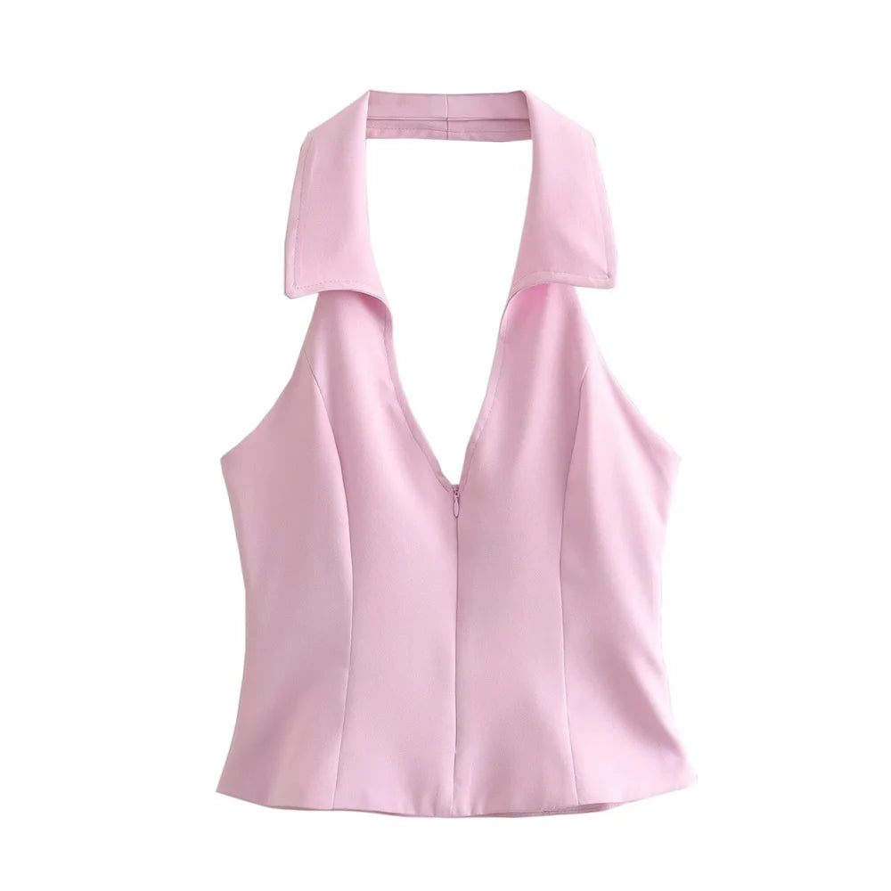 Elite Outdoor Store Open Back Top Skirt Pants Set Women