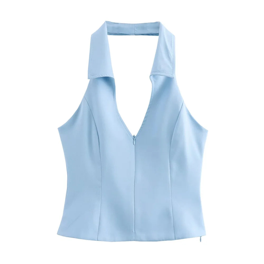 Elite Outdoor Store Open Back Top Skirt Pants Set Women