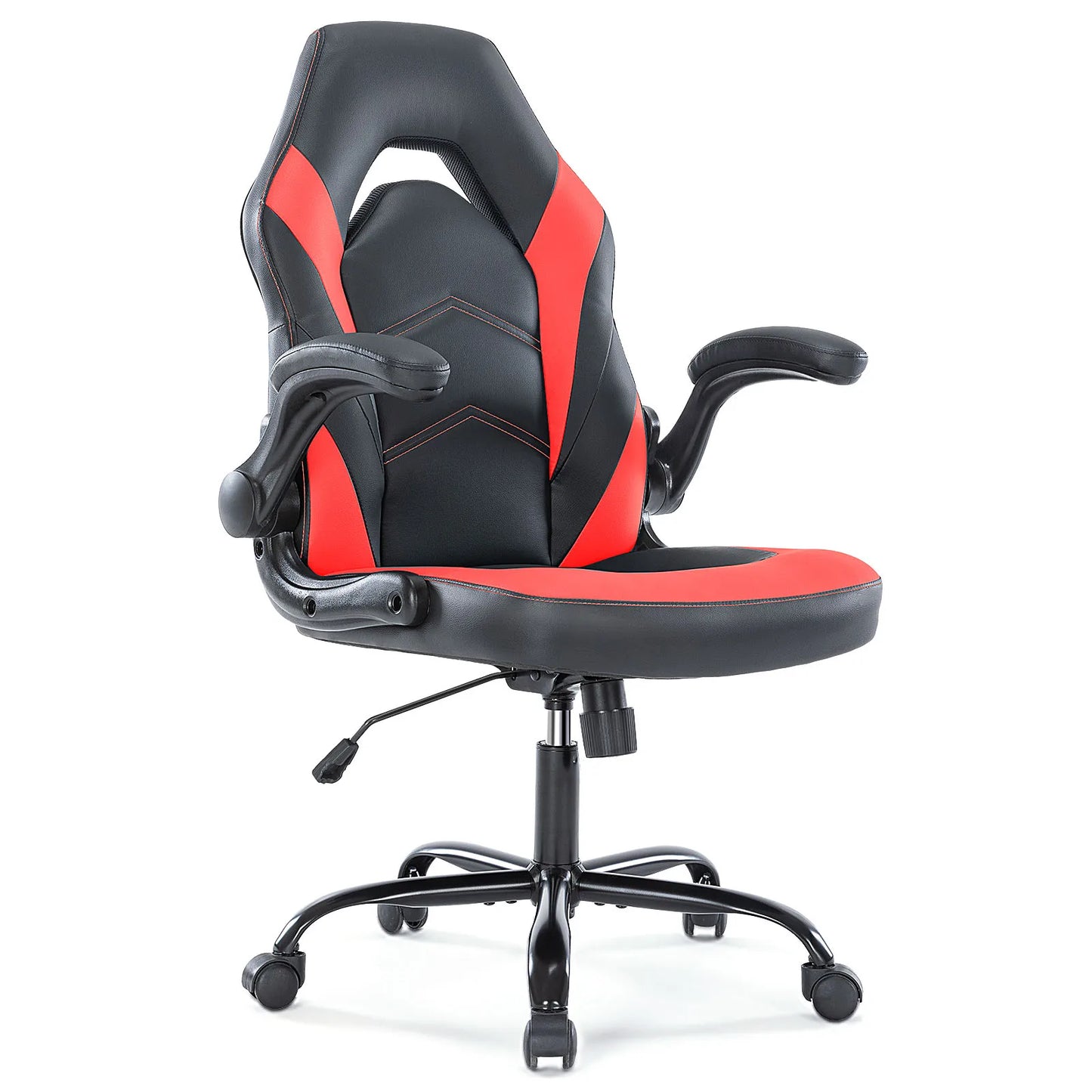 JHK Ergonomic Office Chair PU Leather Racing Chair With Armrests
