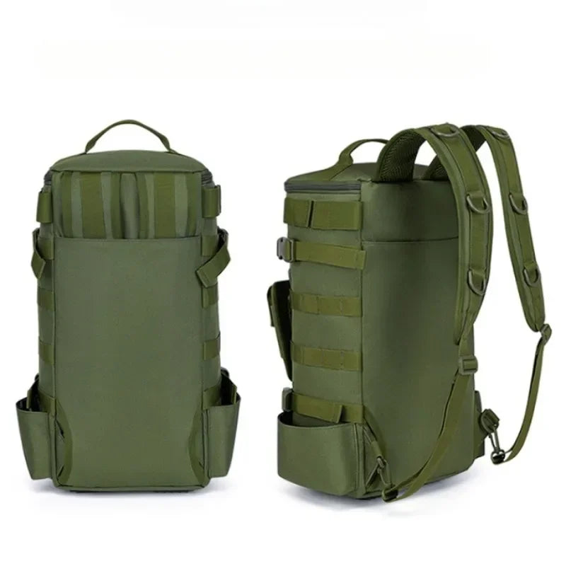 Multifunctional Fishing Backpack With Large Capacity Rod Storage Shoulder Bag