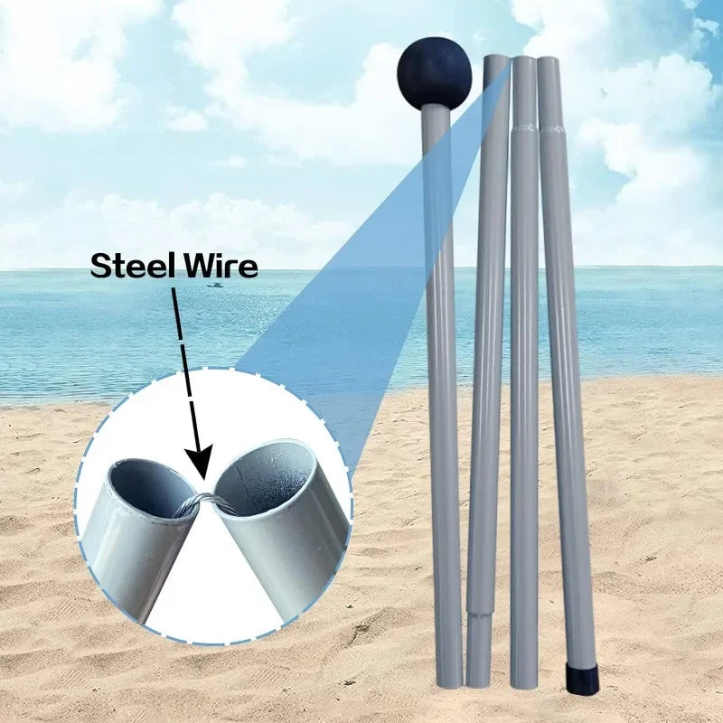 Portable Pop Up Beach Canopy Tent Sunshade For Camping