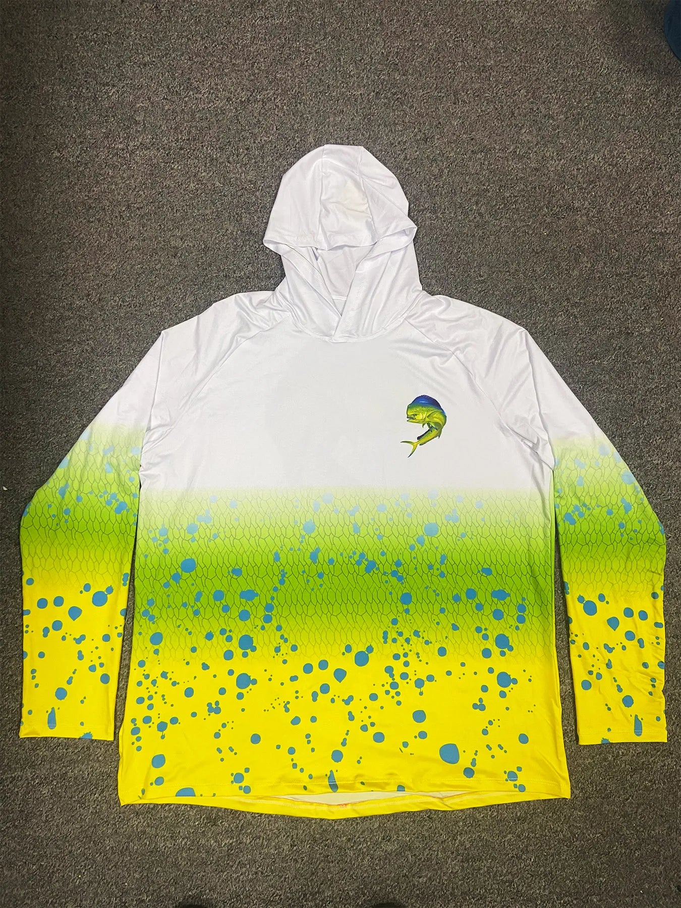 Fishing Hoodie Long Sleeve Sun Protection Shirt For Men