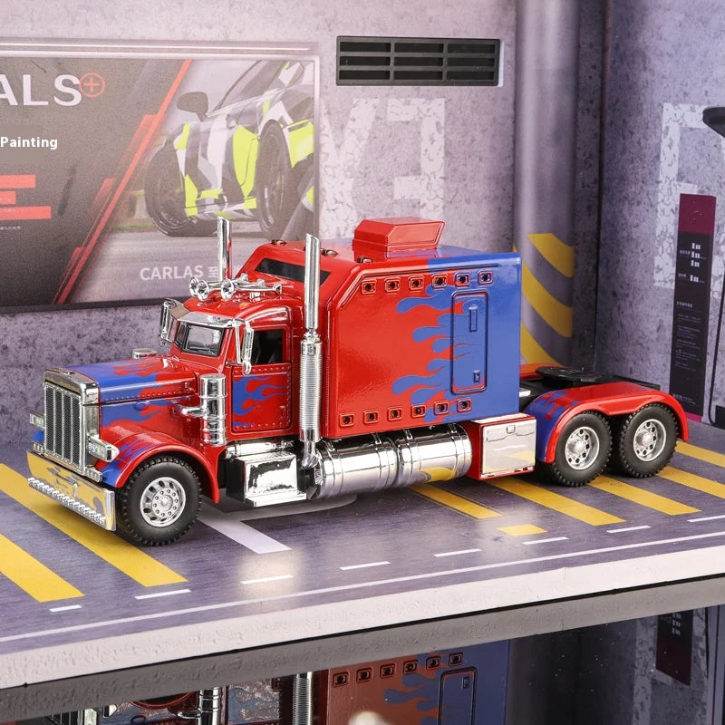ModelGT Peterbilt 389 Diecast Car Model With Lights and Sound