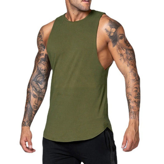 Mens Tank Top Training Singlet Sleeveless Workout Vest