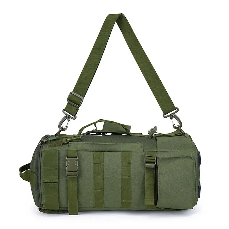 Multifunctional Fishing Backpack With Large Capacity Rod Storage Shoulder Bag