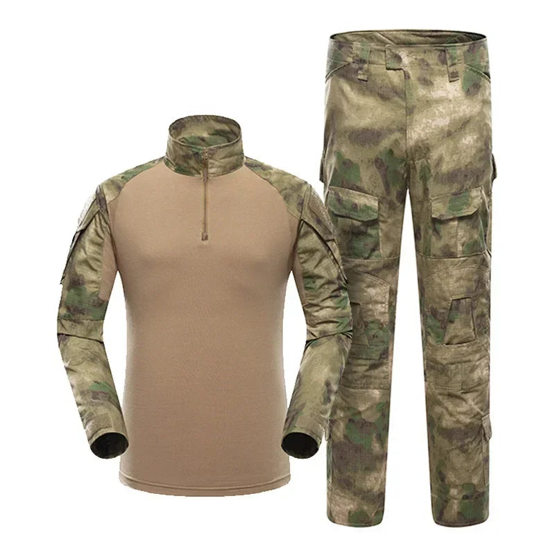 Tactical Outdoor Camouflage Uniform Set For Hunting Airsoft