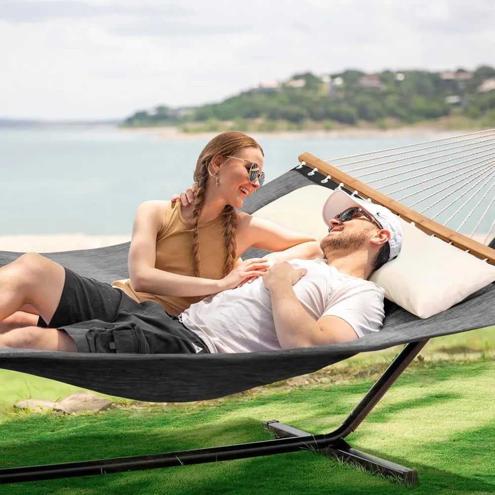 Suncreat Hammocks With Stand Heavy Duty 450 Lbs Capacity